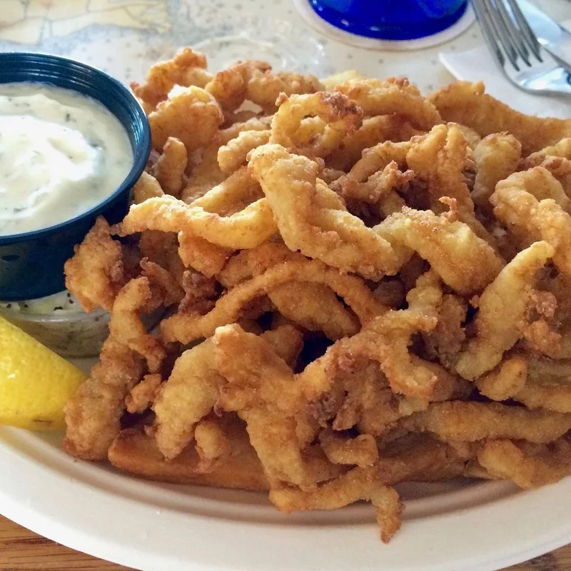 Fried clam strips